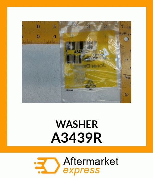 WASHER,ALUMINUM A3439R