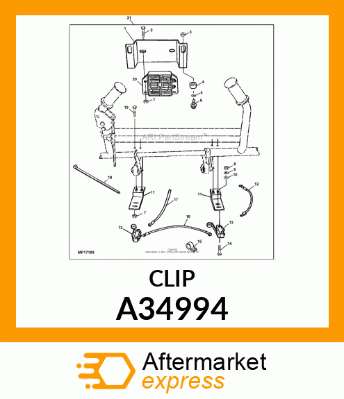 Clip A34994