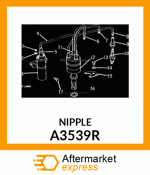 NIPPLE (DISTRIBUTOR) A3539R