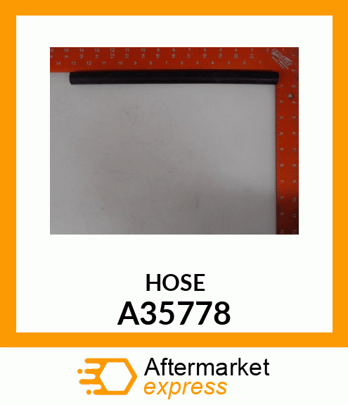 HOSE, METERING PUMP A35778