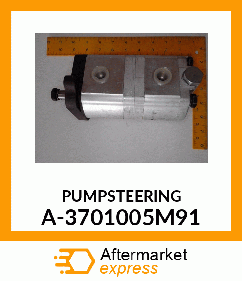 Pump - PUMP, STEERING (TANDEM) A-3701005M91