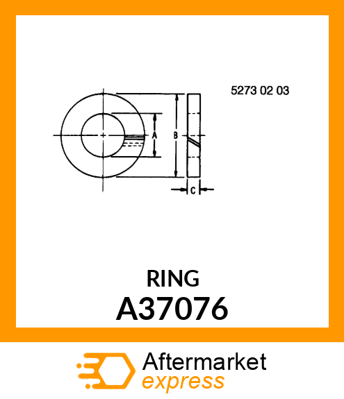 Back-Up Ring A37076