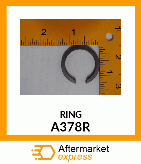 SNAP RING A378R