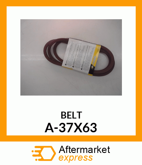 V-Belt - V-BELT, MURRAY A-37X63