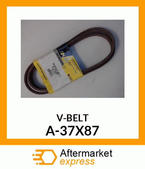 V-Belt - V-BELT, MURRAY A-37X87