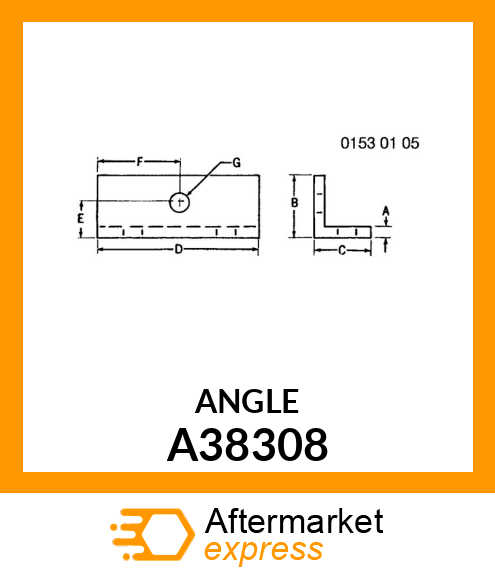 Angle A38308