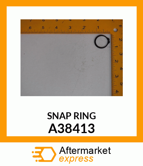 EXTERNAL SNAP RING A38413