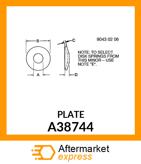 Lock Washer A38744