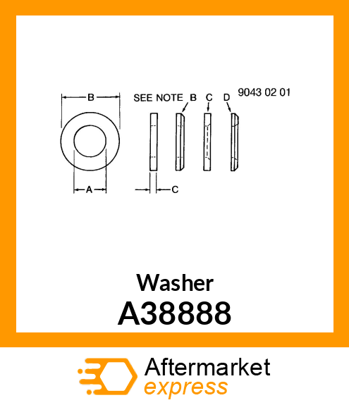 Washer A38888