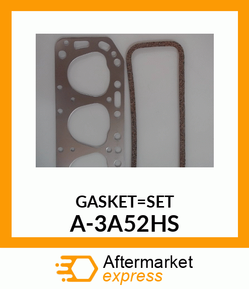 Engine Cylinder Head Gasket - HEAD GASKET SET A-3A52HS