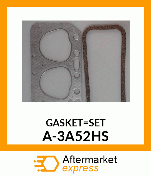 Engine Cylinder Head Gasket - HEAD GASKET SET A-3A52HS