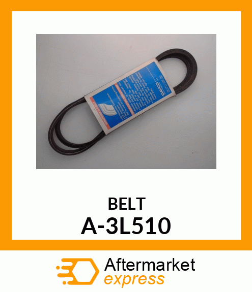 V-Belt - 3L-SECTION WRAPPED BELT A-3L510