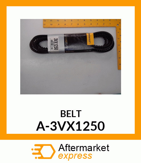 V-Belt - 3V-SECTION COGGED BELT A-3VX1250