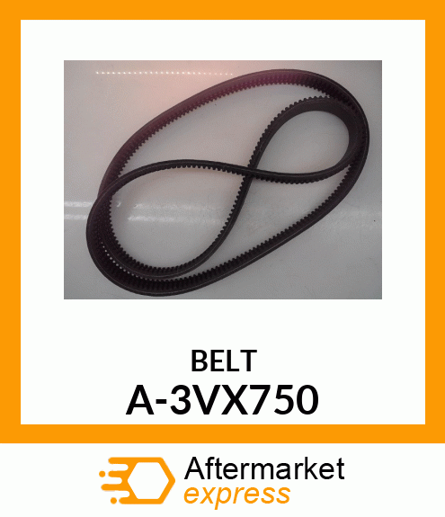 V-Belt - 3V-SECTION COGGED BELT A-3VX750
