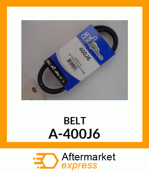 V-Belt - J-POLY-V BELT A-400J6