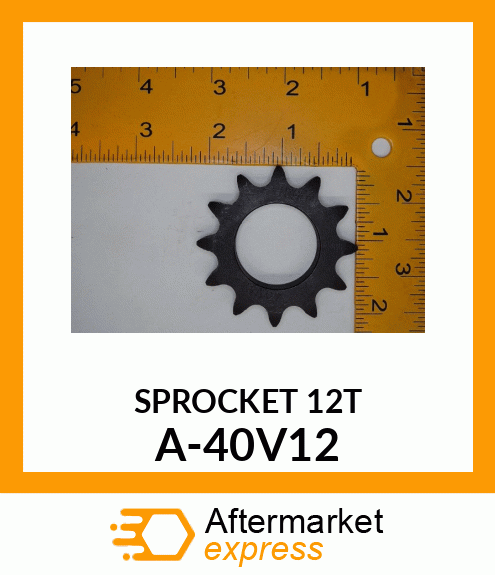 Chain Sprocket - SPROCKET 40V12 A-40V12