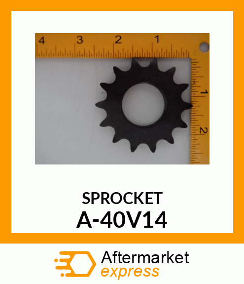 Chain Sprocket - SPROCKET 40V14 A-40V14