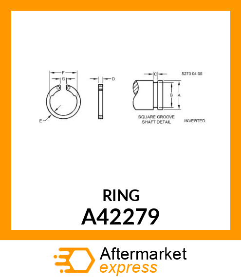 SNAP RING A42279