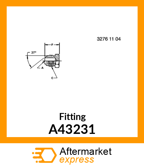 Fitting A43231