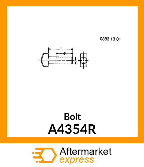 Bolt A4354R