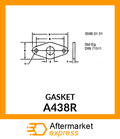 Gasket A438R