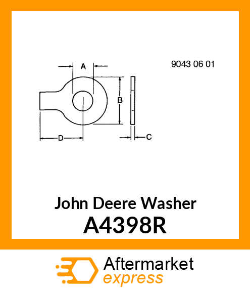 Washer A4398R