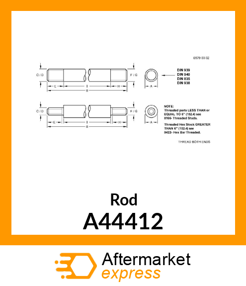 Rod A44412