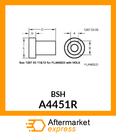 SPACER,REAR AXLE BEARING A4451R