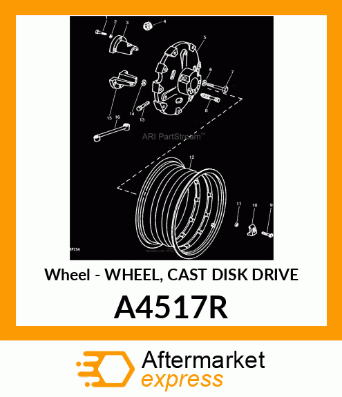 Wheel A4517R