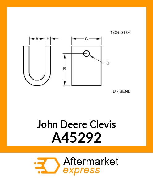 CLEVIS A45292