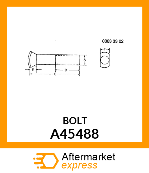 Bolt A45488