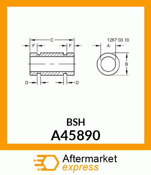 Bushing A45890