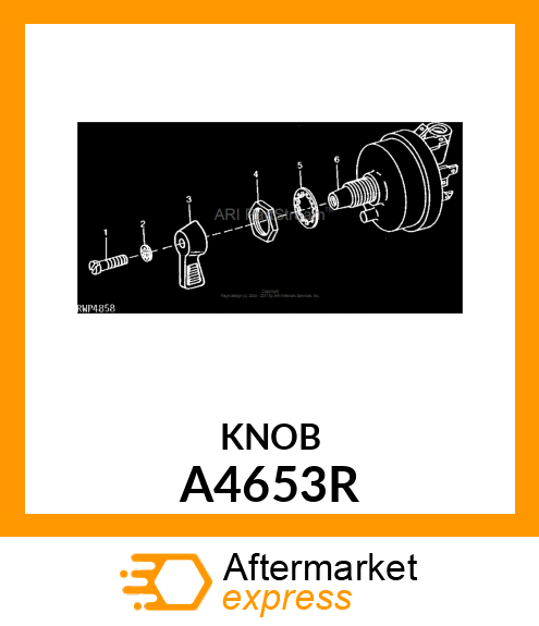 Knob A4653R