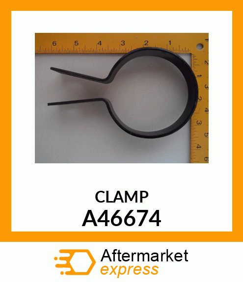 CLAMP, MANIFOLD A46674
