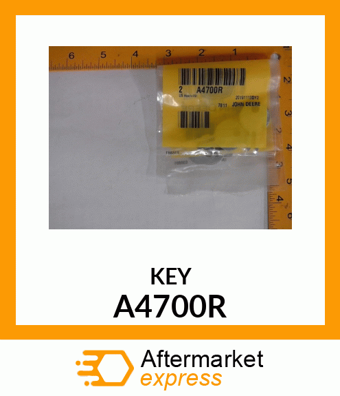 KEY, PART HAS SUB A4700R