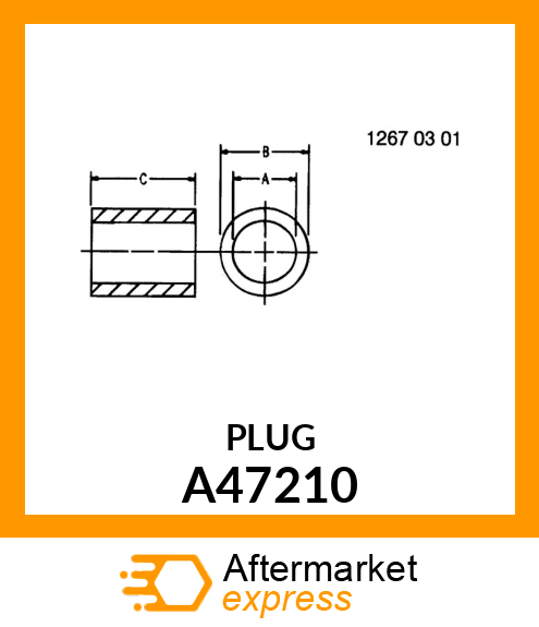 BUSHING, WHEEL MODULE CYLINDER A47210