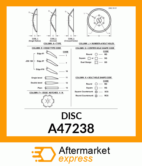 Disk A47238