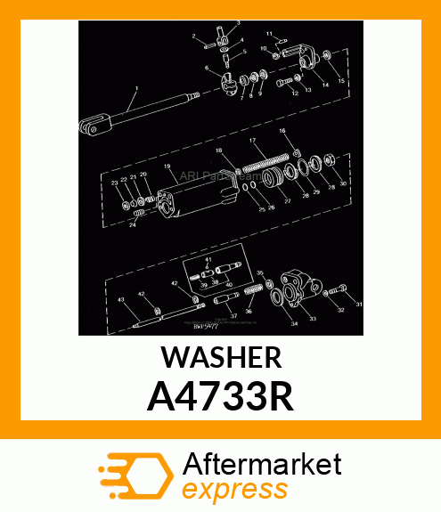 WASHER A4733R