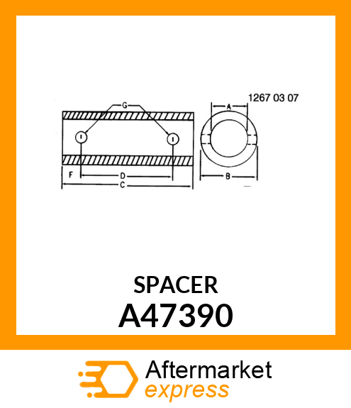 SPACER A47390