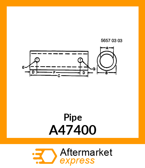 Pipe A47400