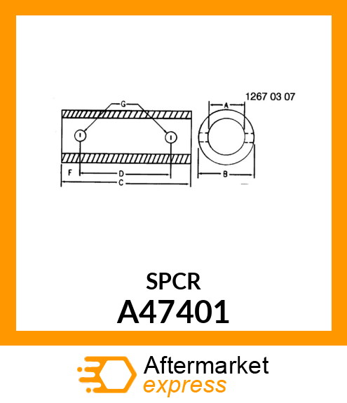 SPACER A47401