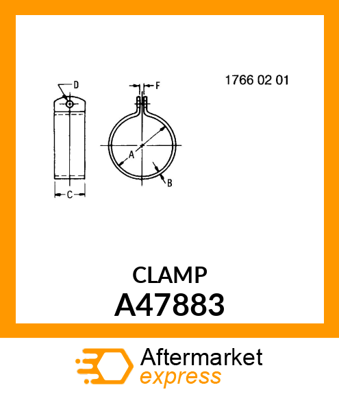 Clamp A47883