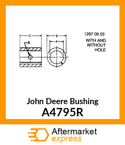 Bushing A4795R