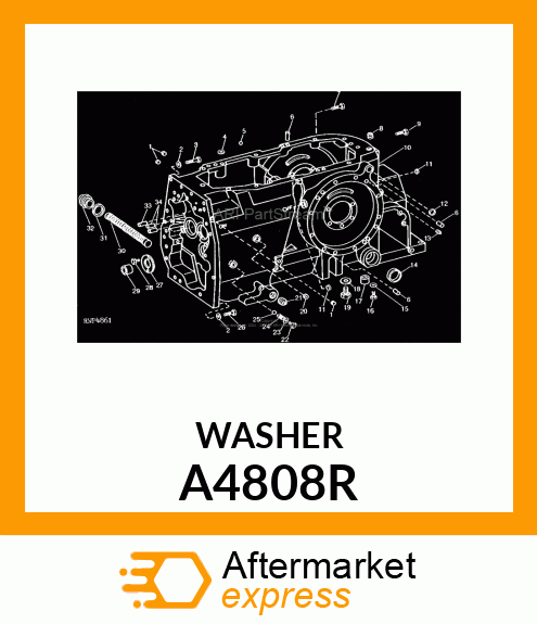 WASHER,ALUMINUM A4808R