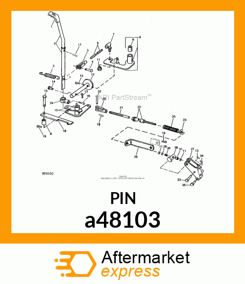 PIN, DRILLED a48103