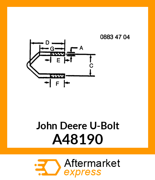 U-Bolt A48190