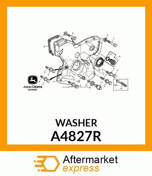 WASHER,SPECIAL ALUMINUM A4827R