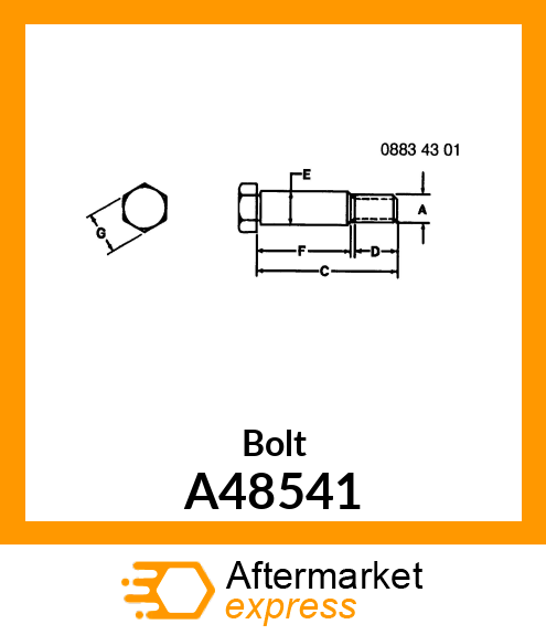 Bolt A48541