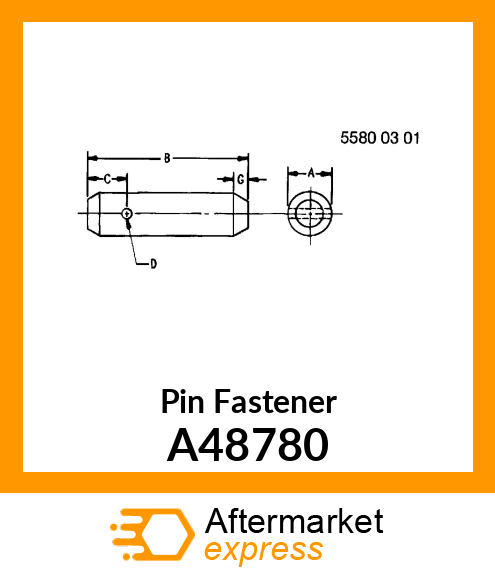 Pin Fastener A48780