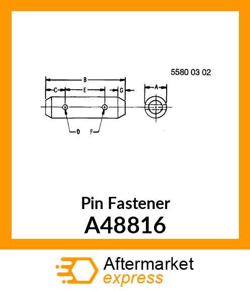 Pin Fastener A48816